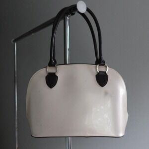 Beiho Pearl Black‎ Hand Bag Purser Vintage Antique Style Zippers